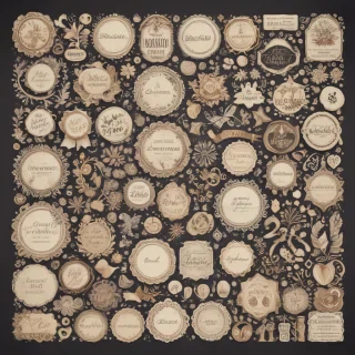 scrapbook stickers png