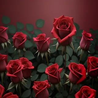rose background