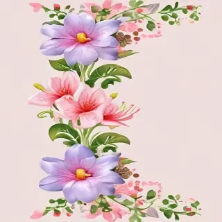 flowers border png