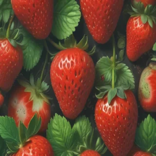 strawberry wallpaper aesthetic