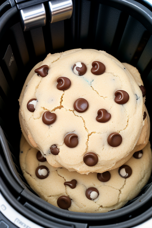frozen cookie dough in air fryer