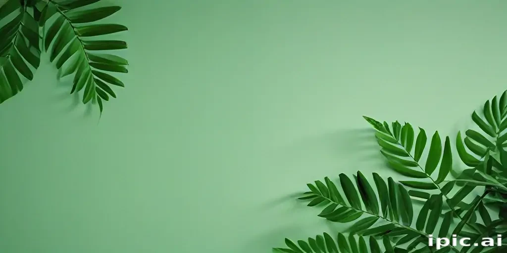 green aesthetic background