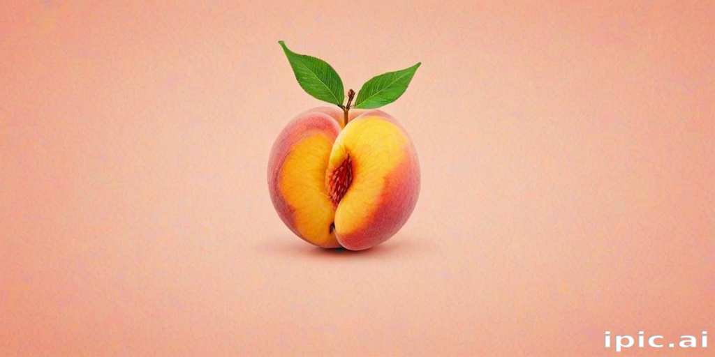 peach background wallpaper