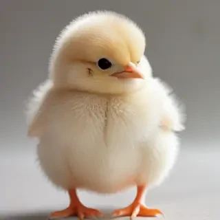 transparent chick
