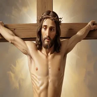 picture of jesus on cross