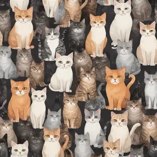 wallpaper with cats