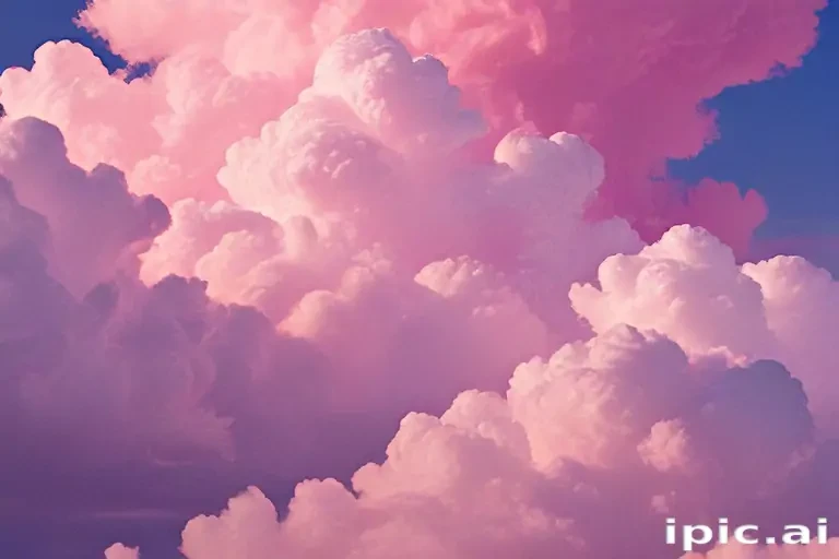 pink clouds wallpaper