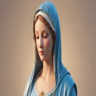 virgin mary clip art