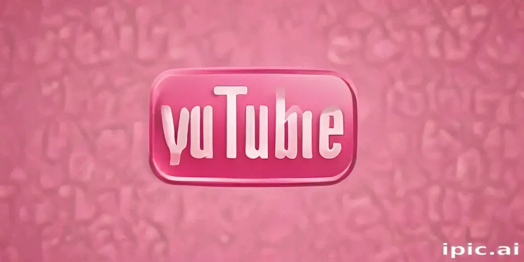 pink youtube logo