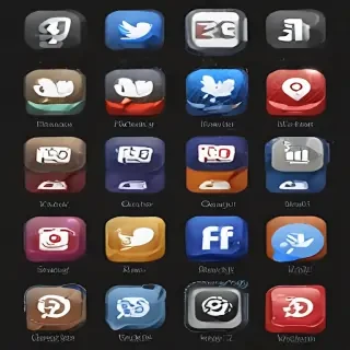 social media icons