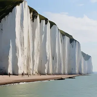 white cliffs of dover