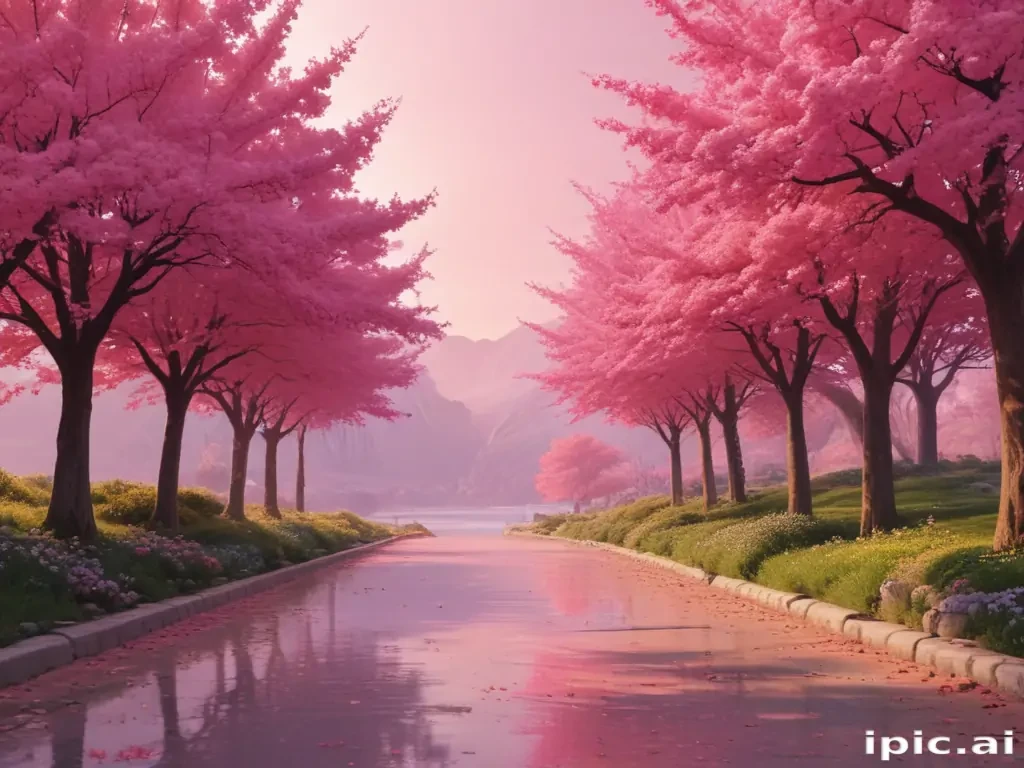background pink cute