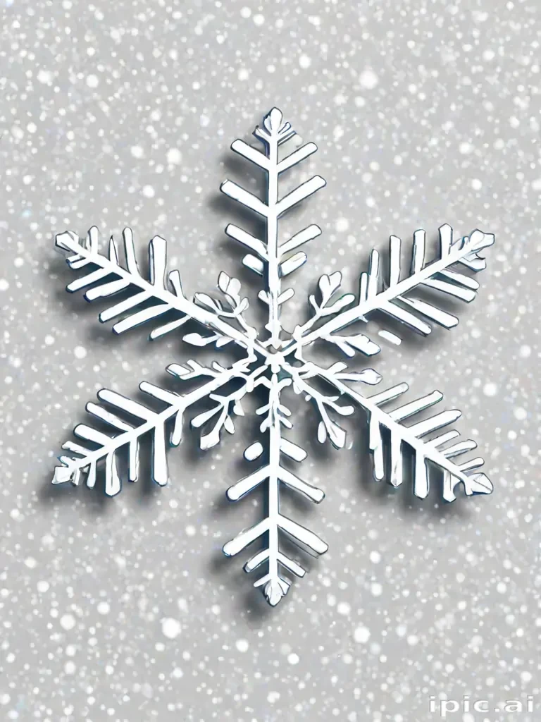 snowflake clipart transparent background