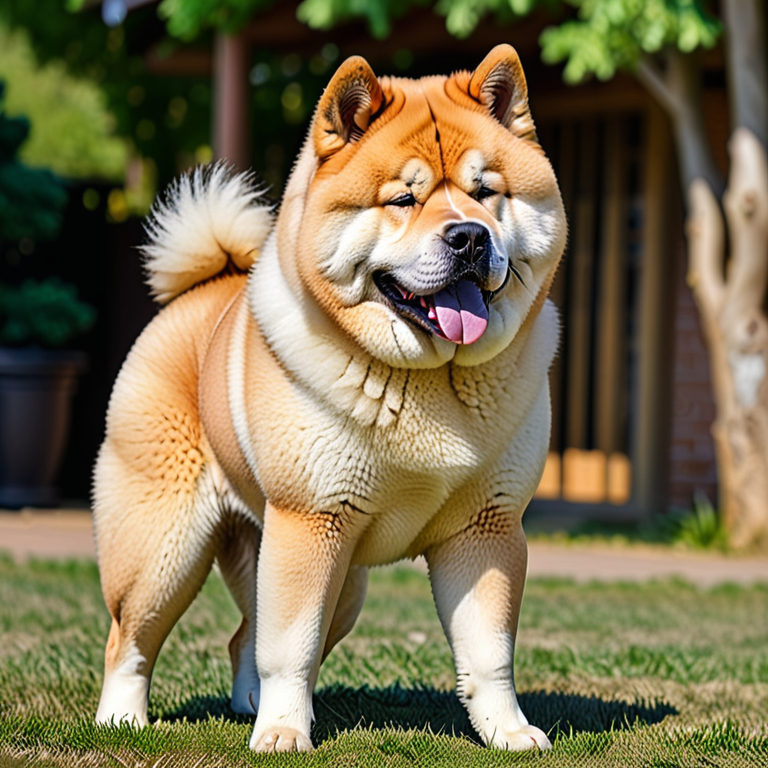 akita chow dog breed