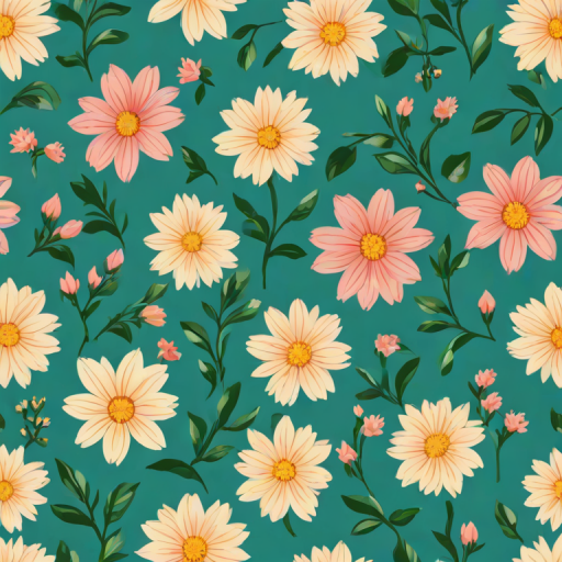 simple flower background
