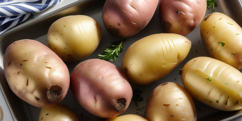 how to bake potatoes without foil