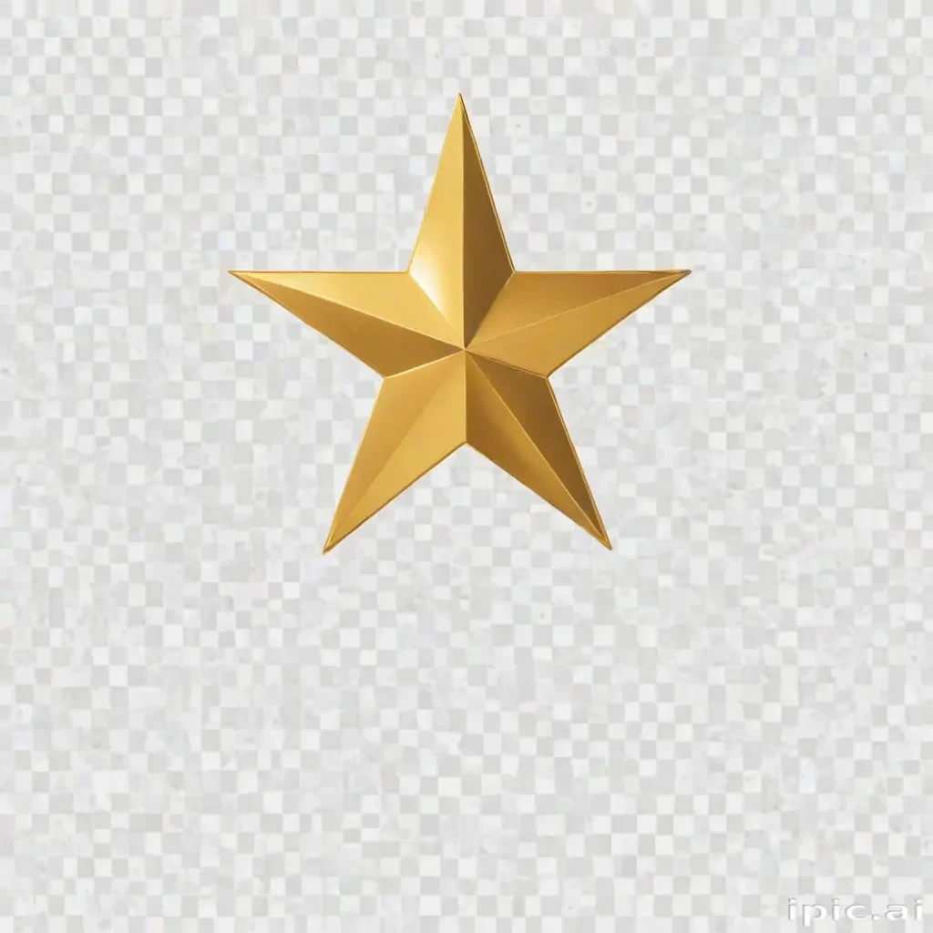 gold star png transparent