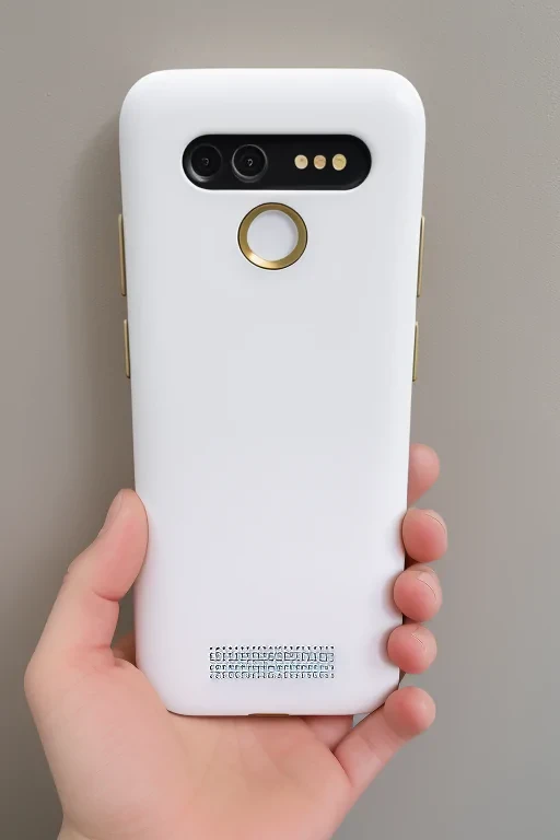 icon phone white