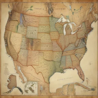united states map