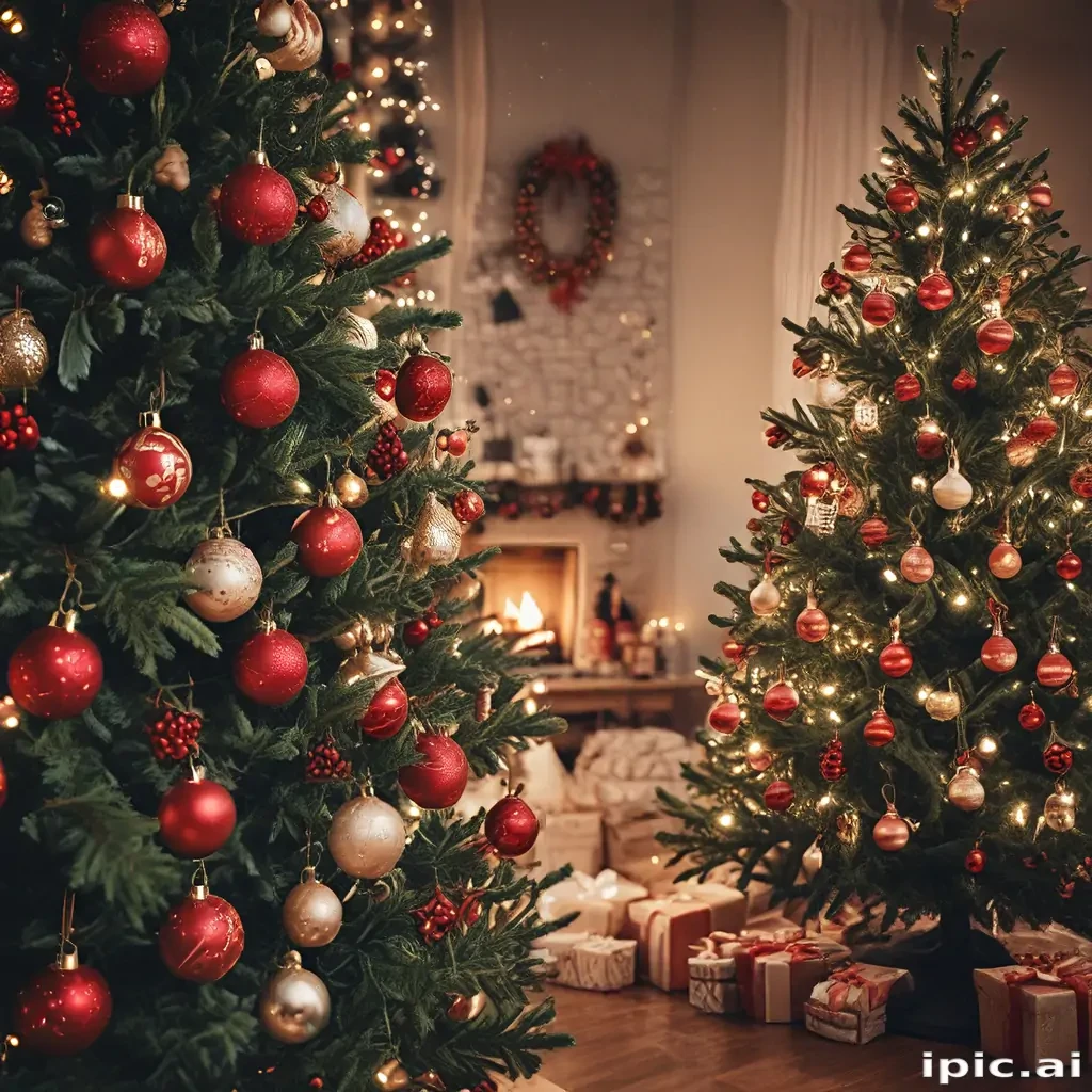 christmas background aesthetic