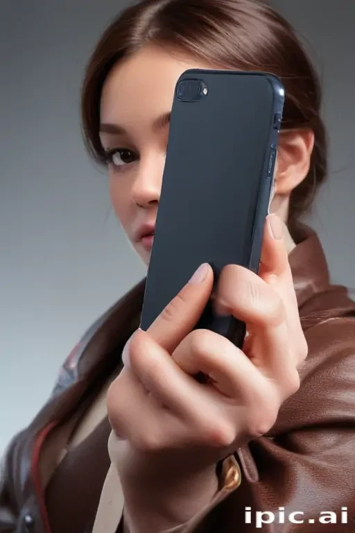 person holding phone