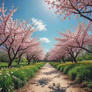 spring desktop wallpaper aesthetic