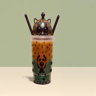 cute boba backgrounds