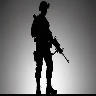soldier silhouette