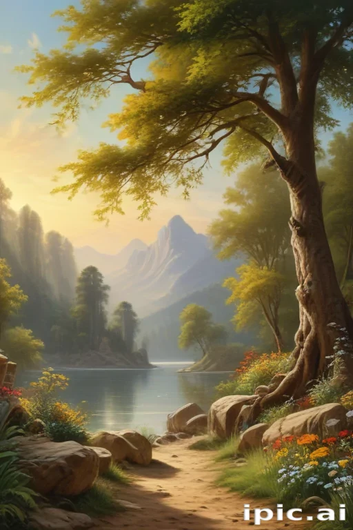 oil painting wallpaper