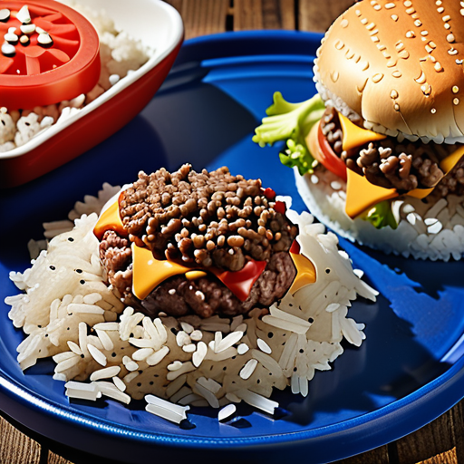 hamburger and rice for dogs