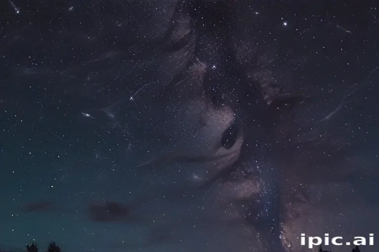 starry background aesthetic
