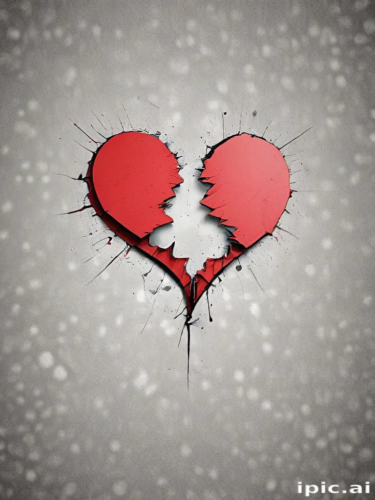 broken heart wallpaper