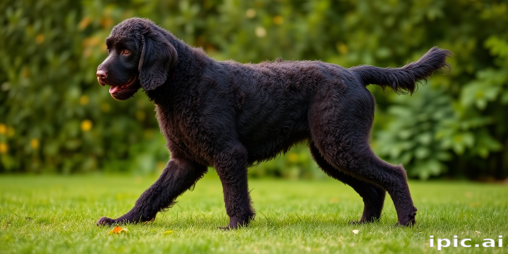 irish water spaniel