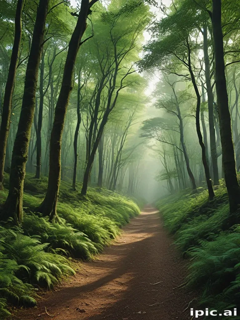 green forest aesthetic