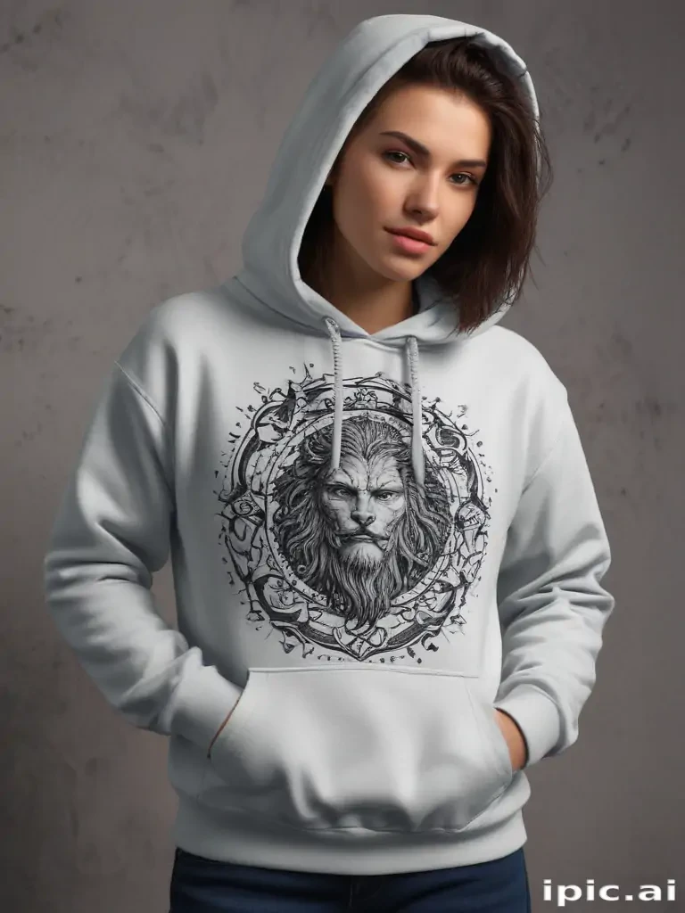 hooded sweatshirt mockup
