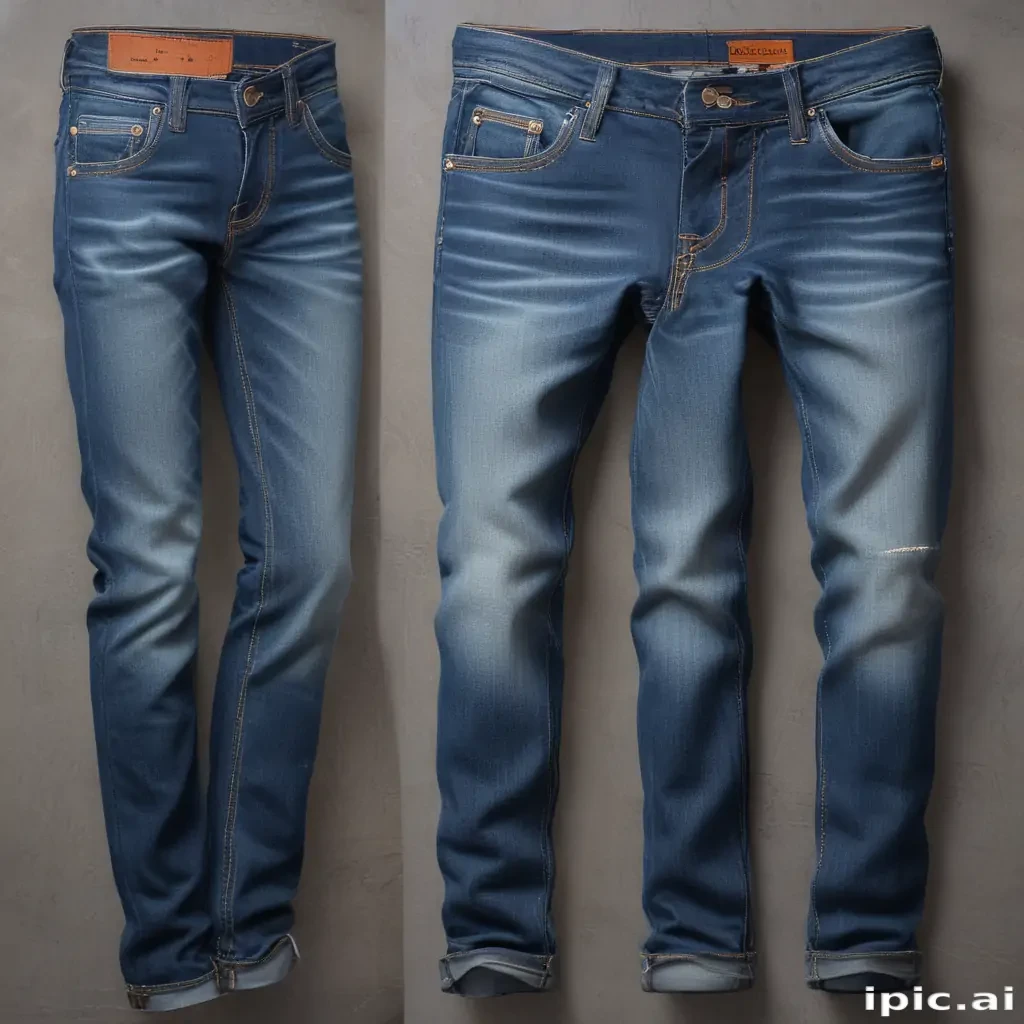 mock up jeans
