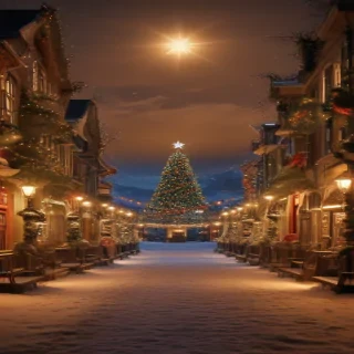 christmas outline