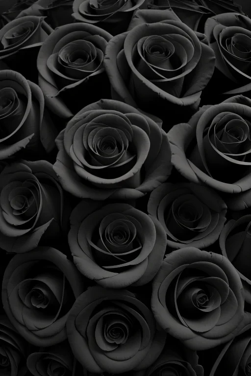 black roses background
