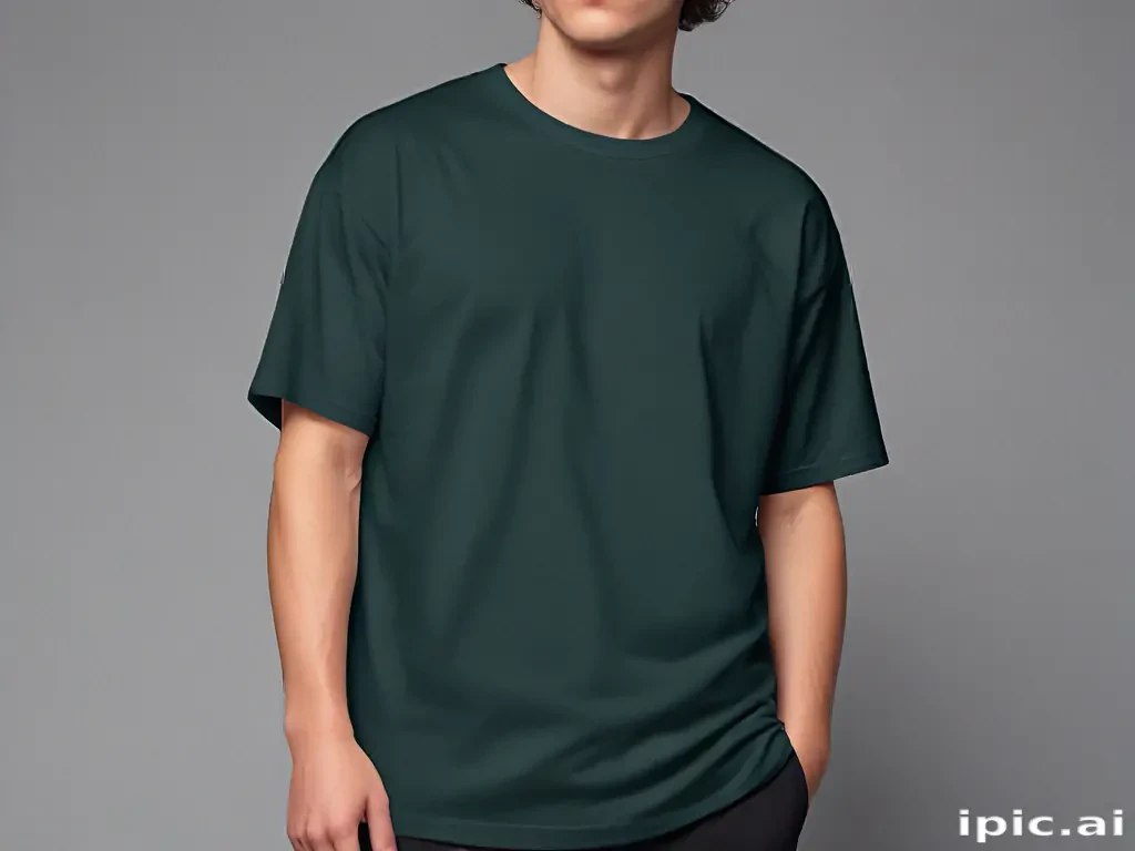 oversized t shirt mockup