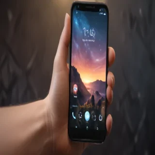 phone in hand png