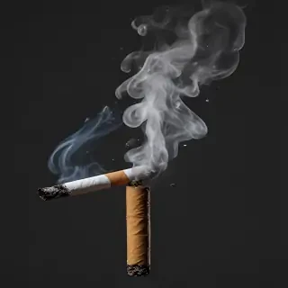 smoking transparent background