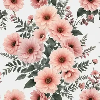 aesthetic flowers transparent background