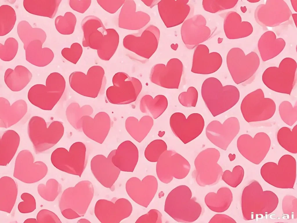 heart background aesthetic