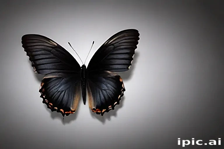 black butterfly wallpaper hd