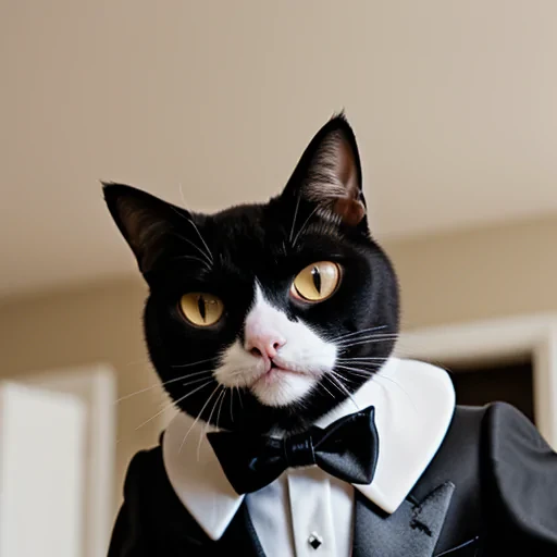 tuxedo cat