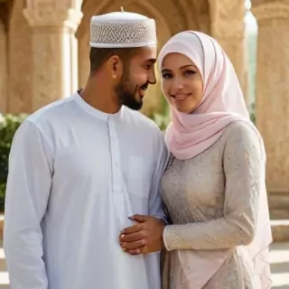 muslim couple