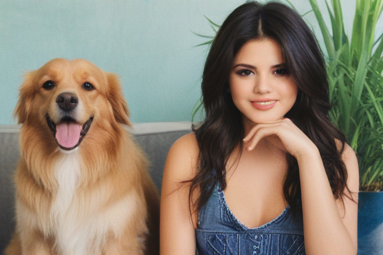 selena gomez dogs
