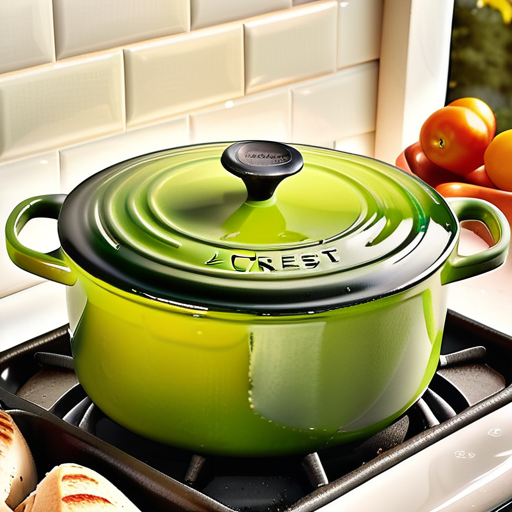 le creuset dutch oven green
