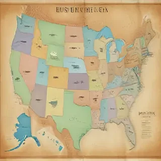 map of usa