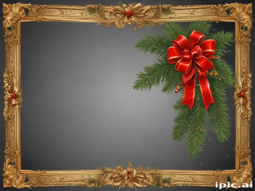 christmas frame clipart